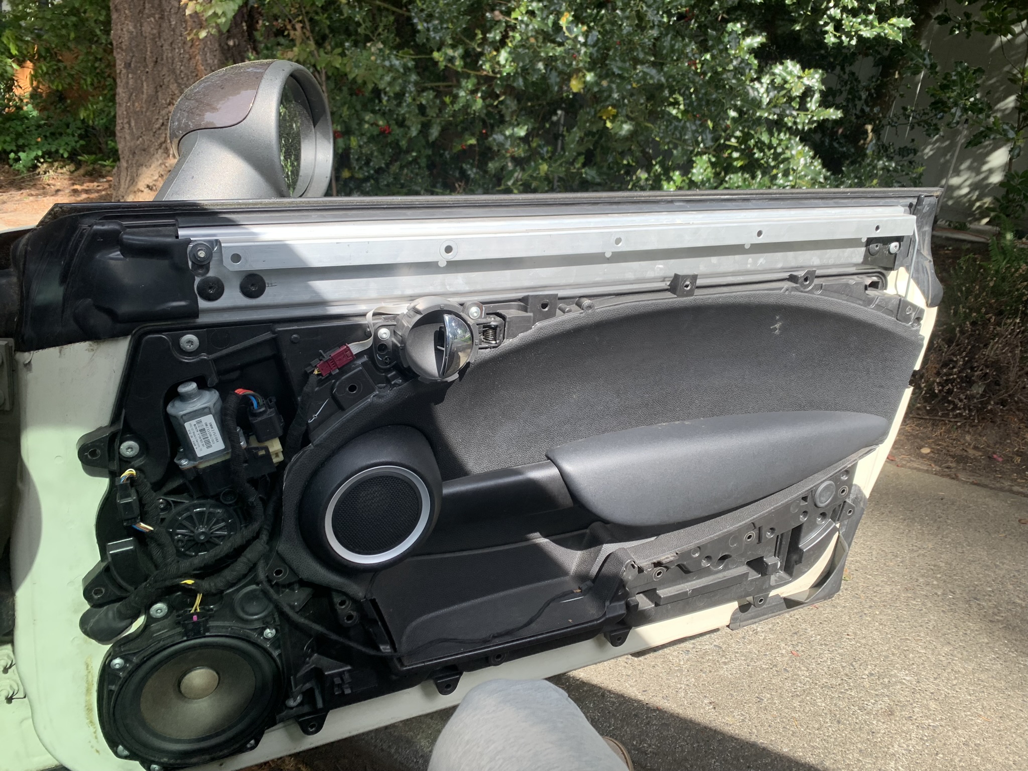 Door panel disassembly