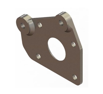 Caliper bracket CAD render
